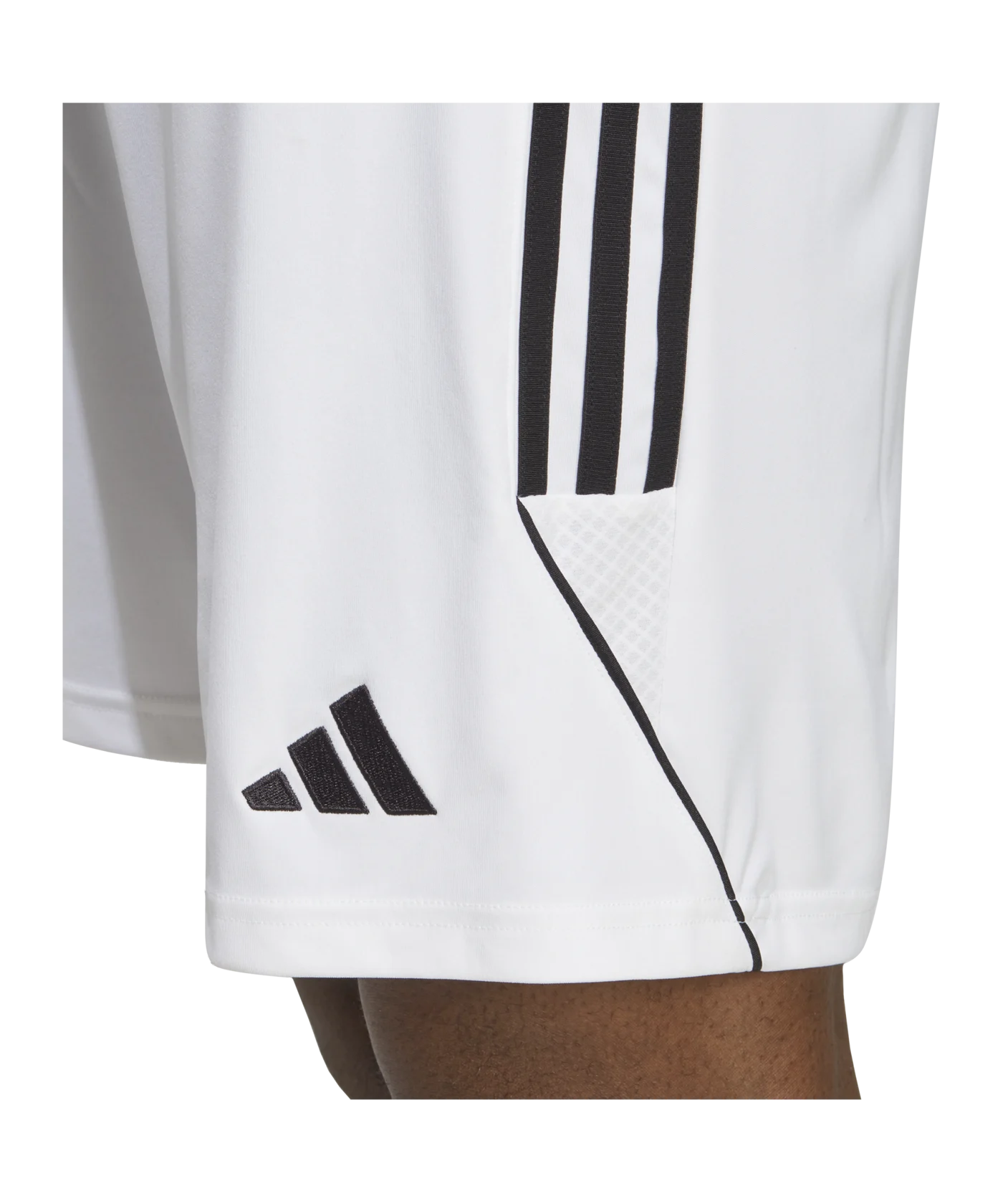 adidas Tiro 23 Short Weiss Schwarz