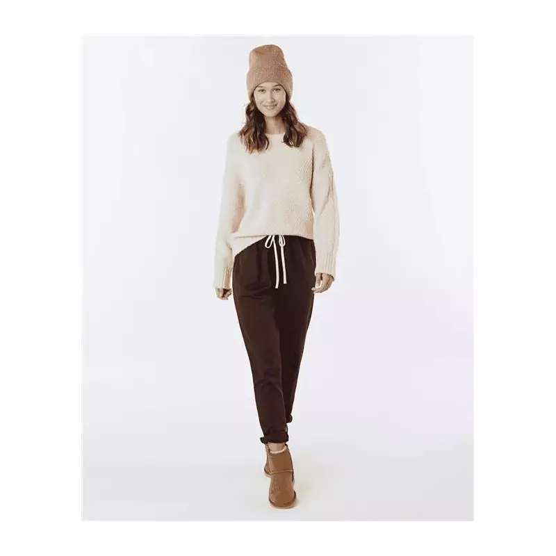 Pantalon femme RIPCURL Santander Relax Pant Dark Brown