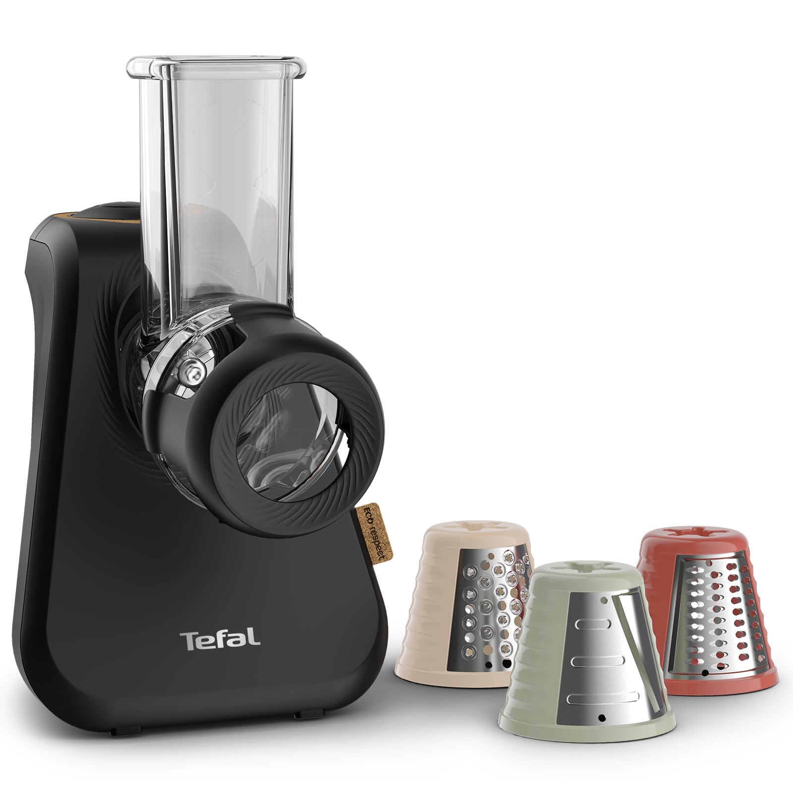 TEFAL 3in1 Elektrische Reibe MB77EN - schwarz - 3 Stufen