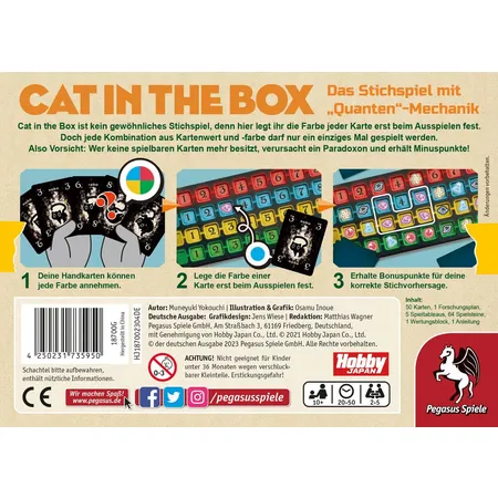 Pegasus Spiele Cat in the Box