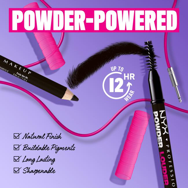 NYX The Brow Powder Black