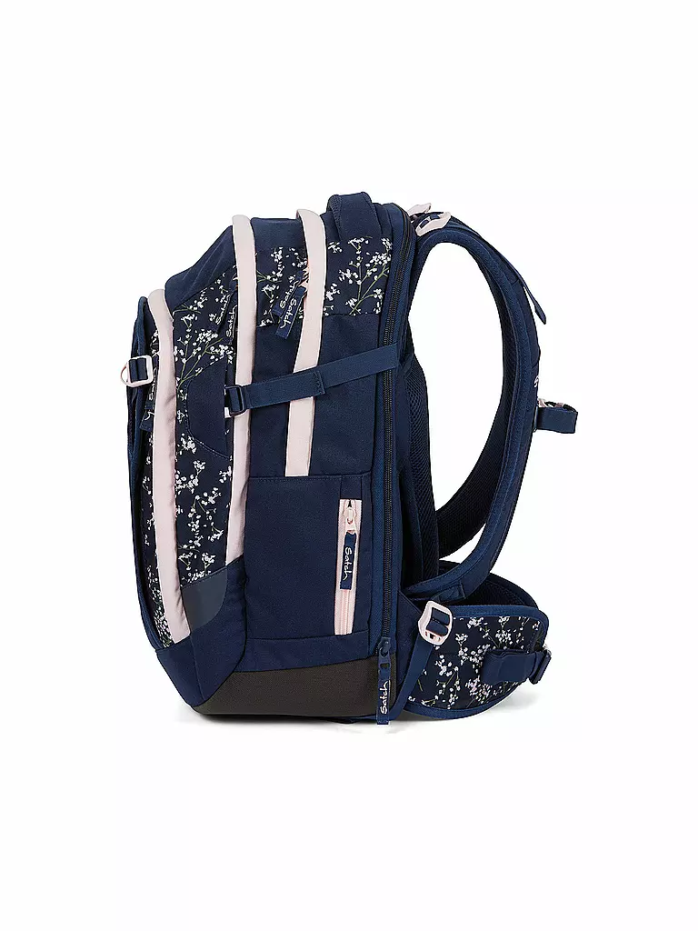 SATCH Schulrucksack Satch Match Bloomy Breeze dunkelblau