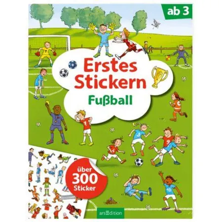 ars Edition Erstes Stickern Fußball über 300 Sticker