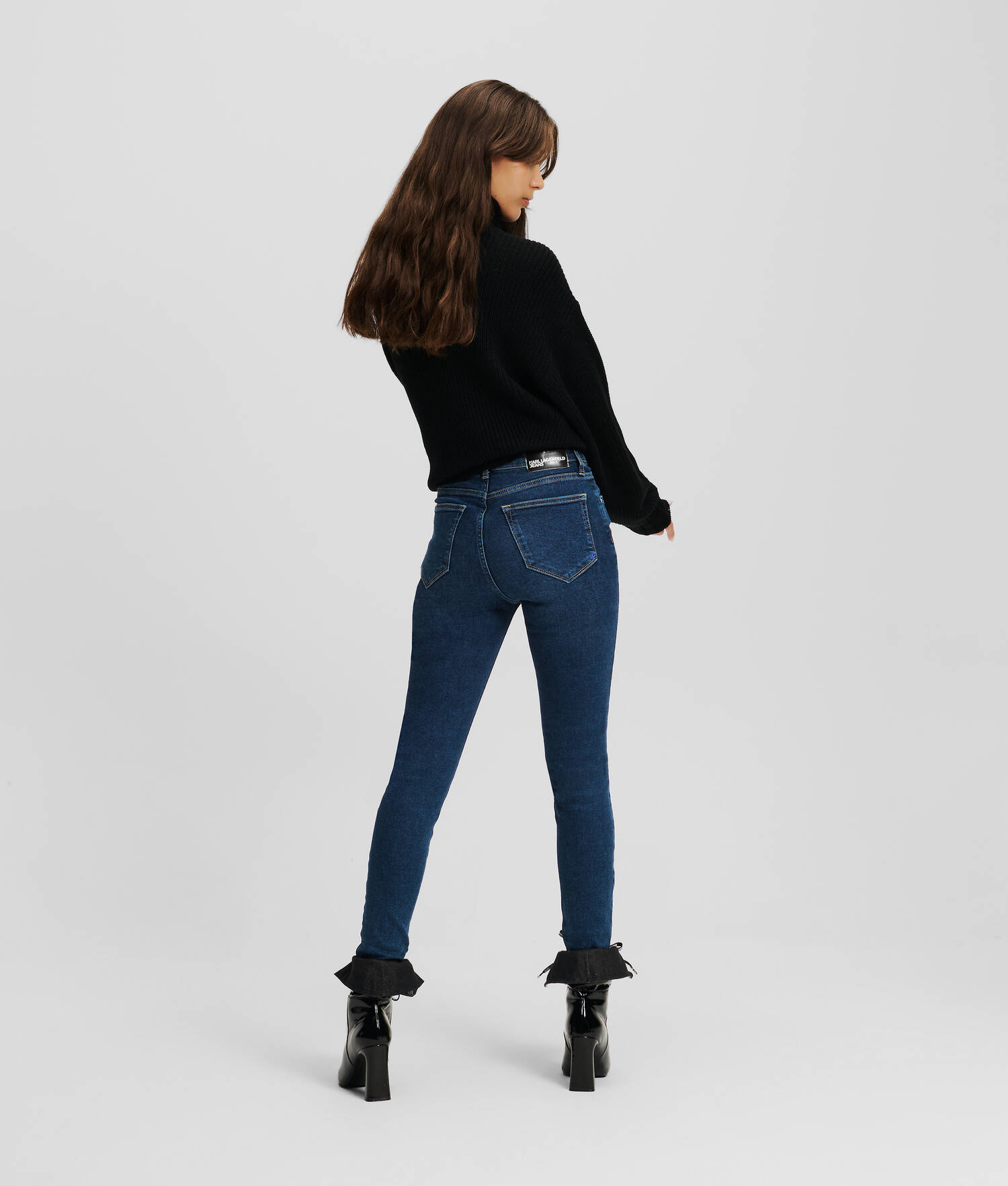 JEAN SKINNY TAILLE HAUTE KLJ