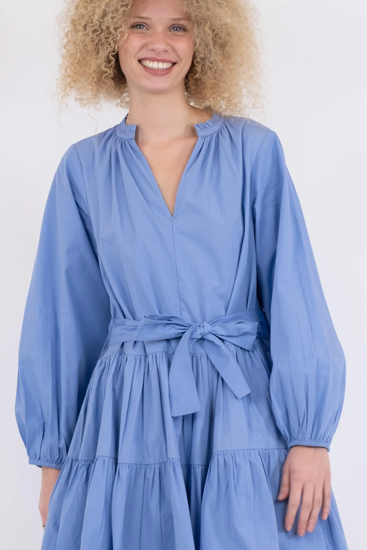 Neo Noir Debbie C Poplin Dress