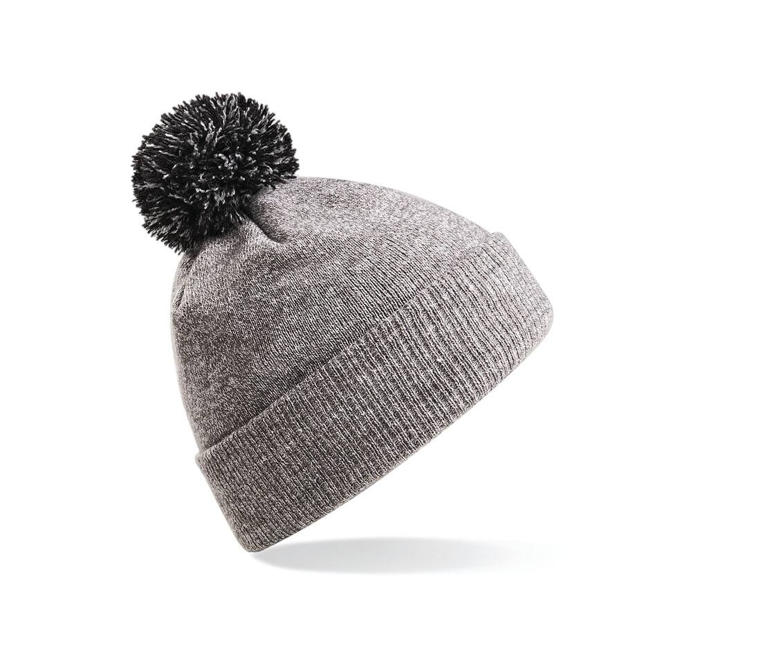 Beechfield BF450 - Bonnet Tendance avec Pompom Bicolore