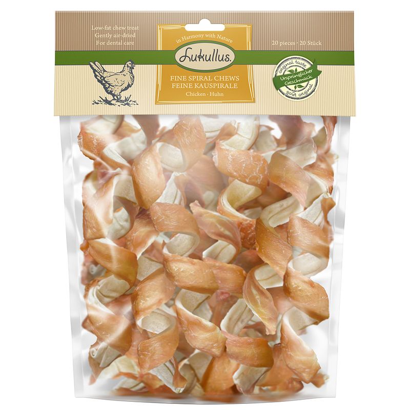 Lukullus spirales à mâcher Pack XXL 750 g
