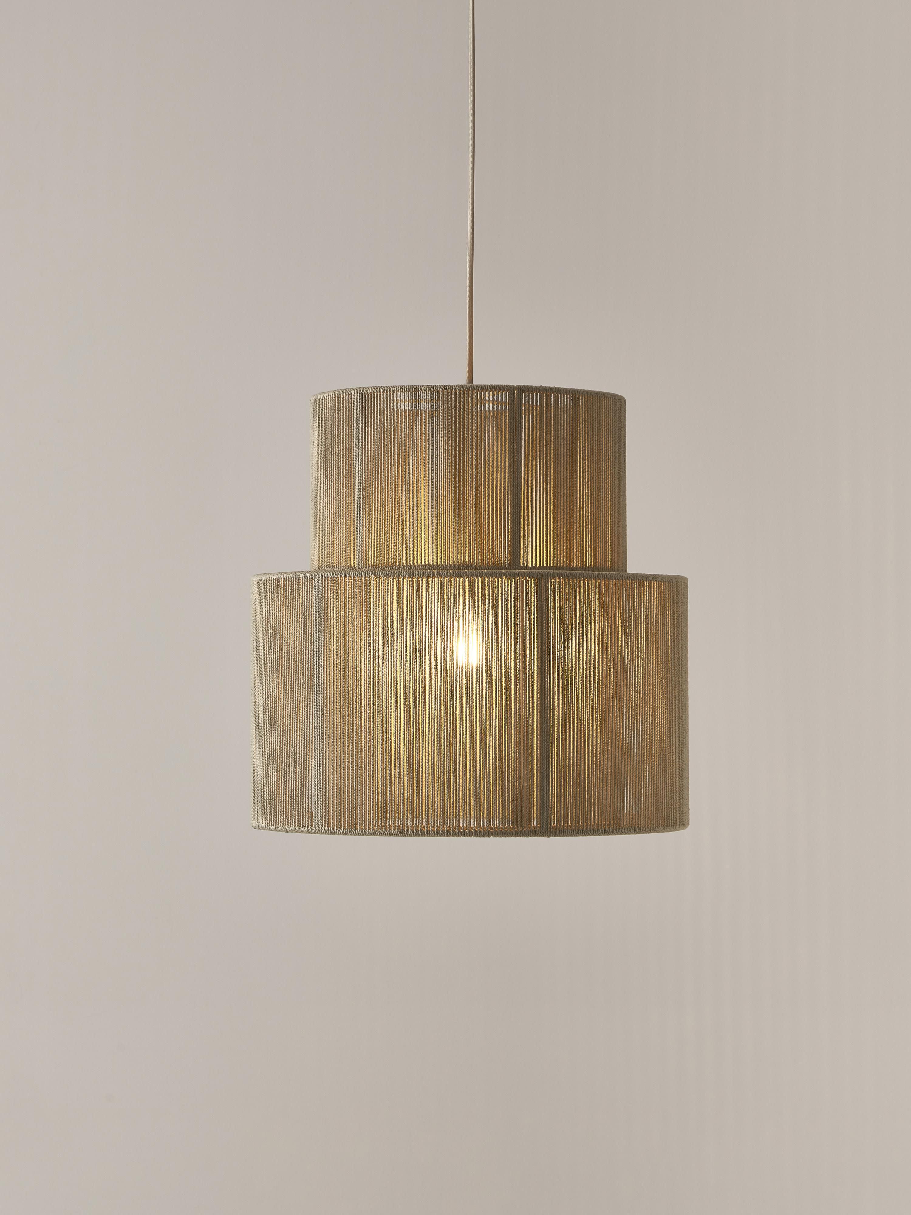 Hanglamp Lace van linnen draden
