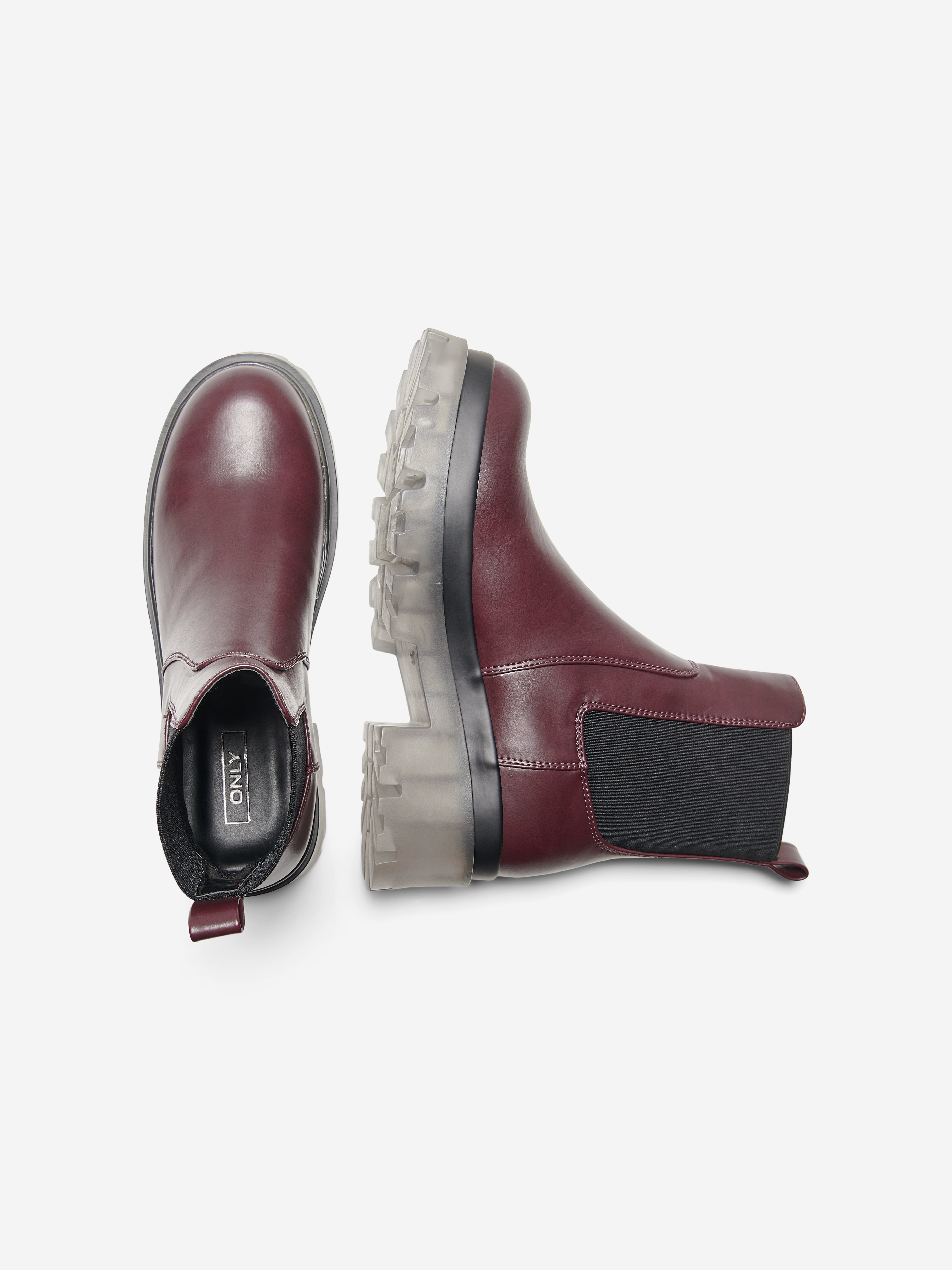 ONLDOJA-1 Stiefel Burgundy