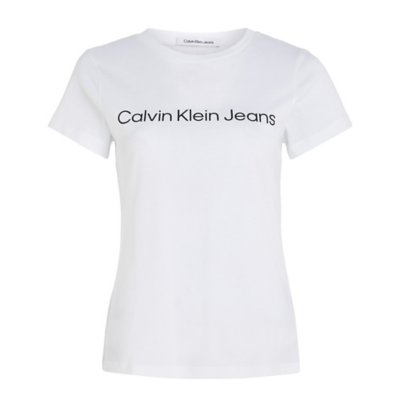 Tee-shirt à manches courtes femme Core Instit Logo Slim Fit CALVIN KLEIN
