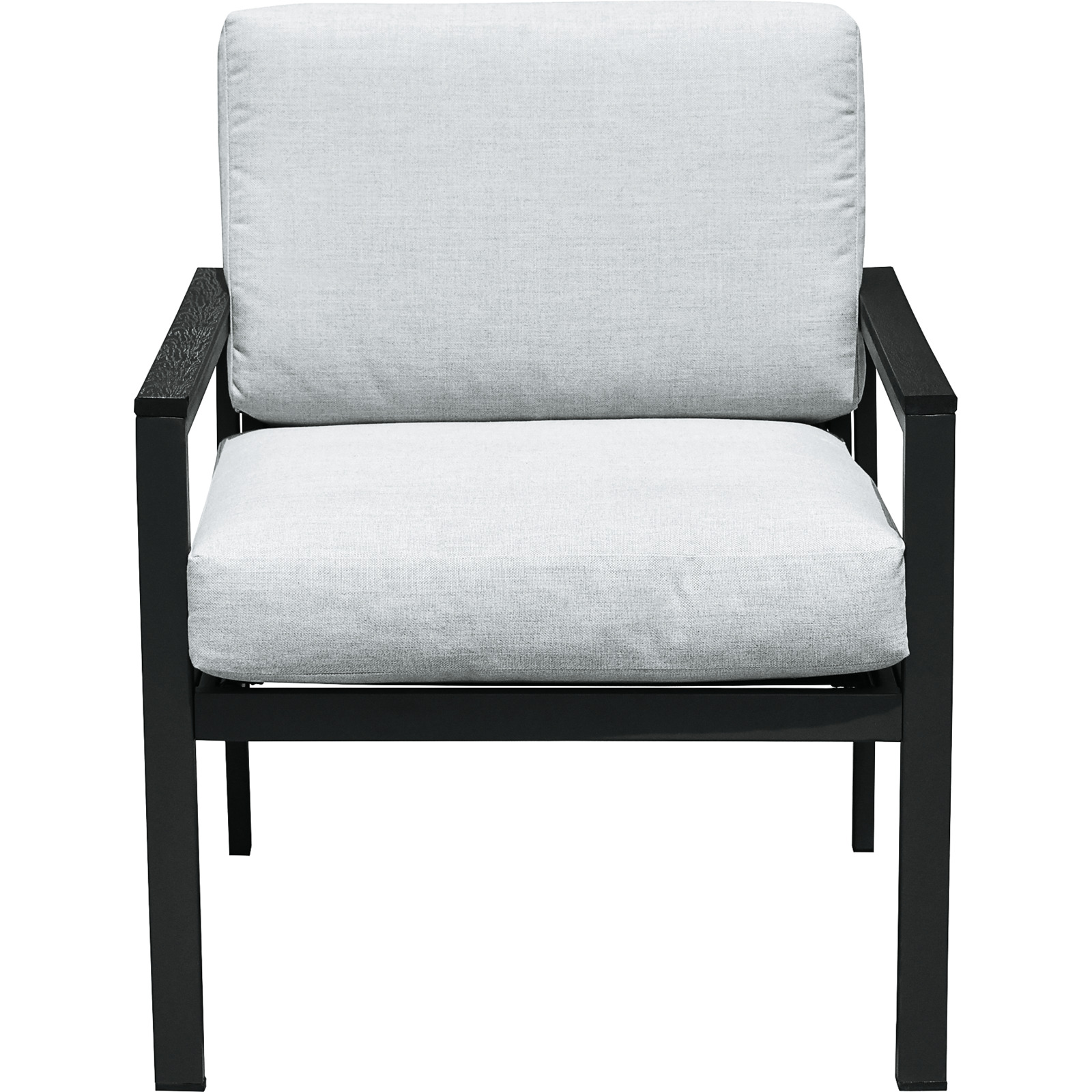 Gartenlounge Los Angeles 4-teilig schwarz