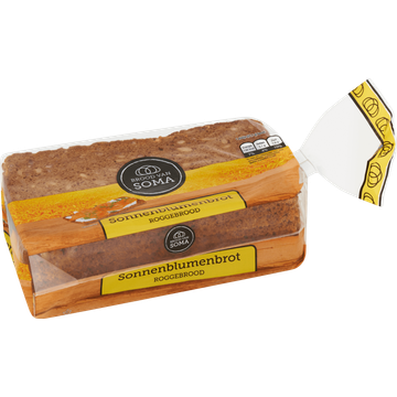 Brood van Soma Rheinländer Bruin Rogge-Tarwebrood 400 g