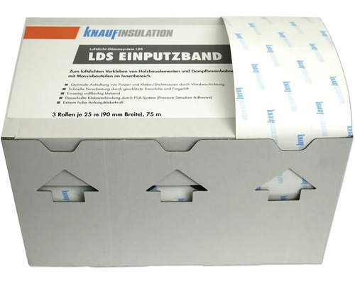 Knauf Insulation LDS pleistertape 25m x 90 mm