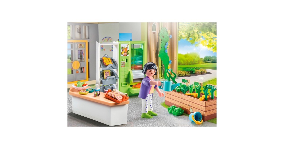 PLAYMOBILCity Life - Schoolkiosk Constructiespeelgoed  (71333)