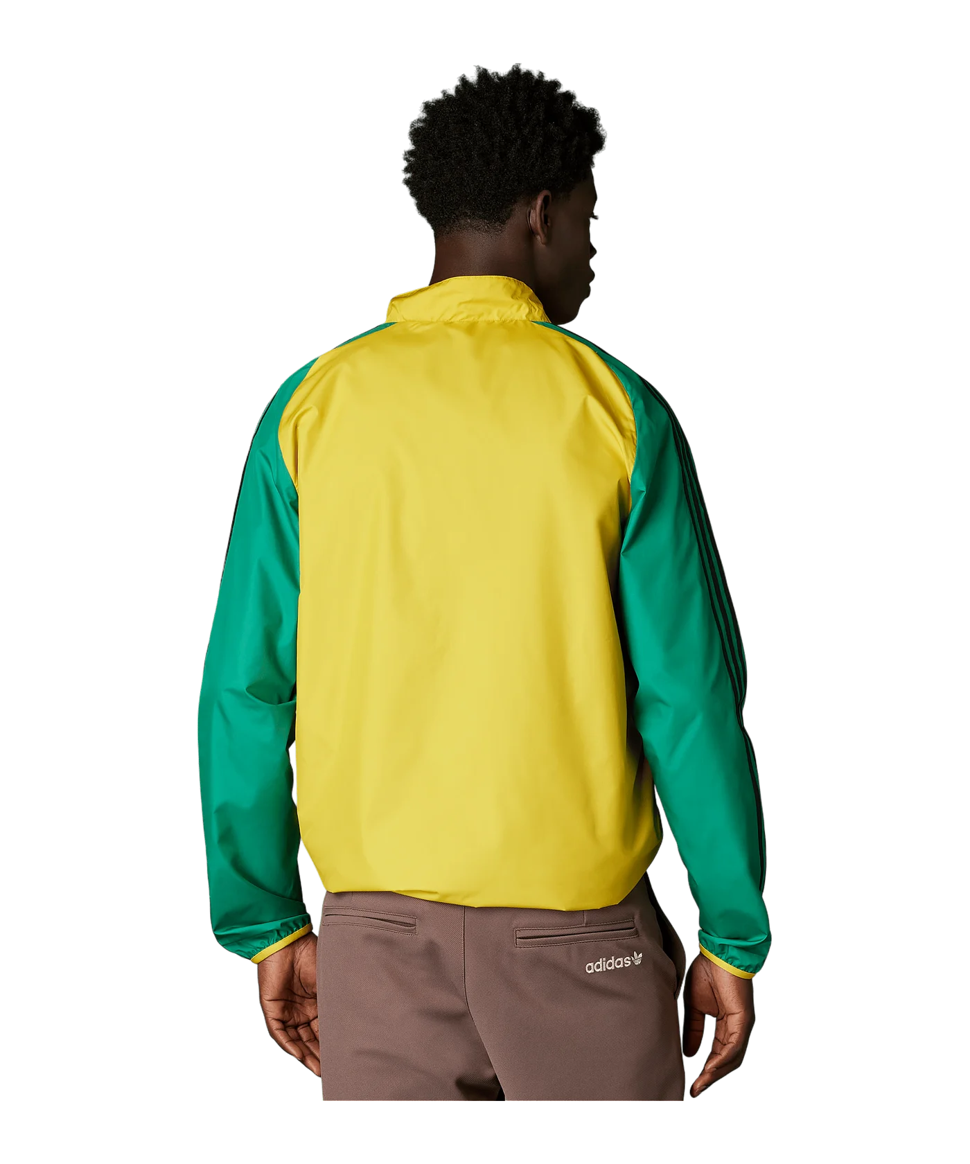 adidas Jamaica Anthem Jacke Gelb