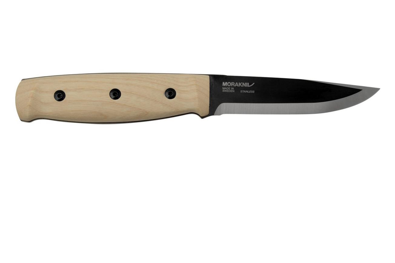Morakniv Lok 14085 Ash Wood, Black Blade, bushcraftmes