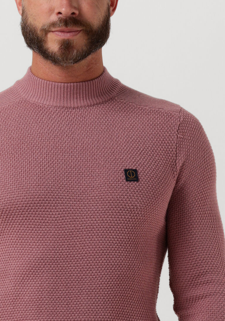 DSTREZZED roze dstrezzed trui crew neck structure knit