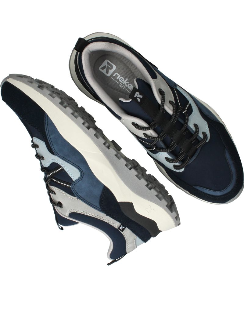 Rieker Sport Sneakers Blauw Heren