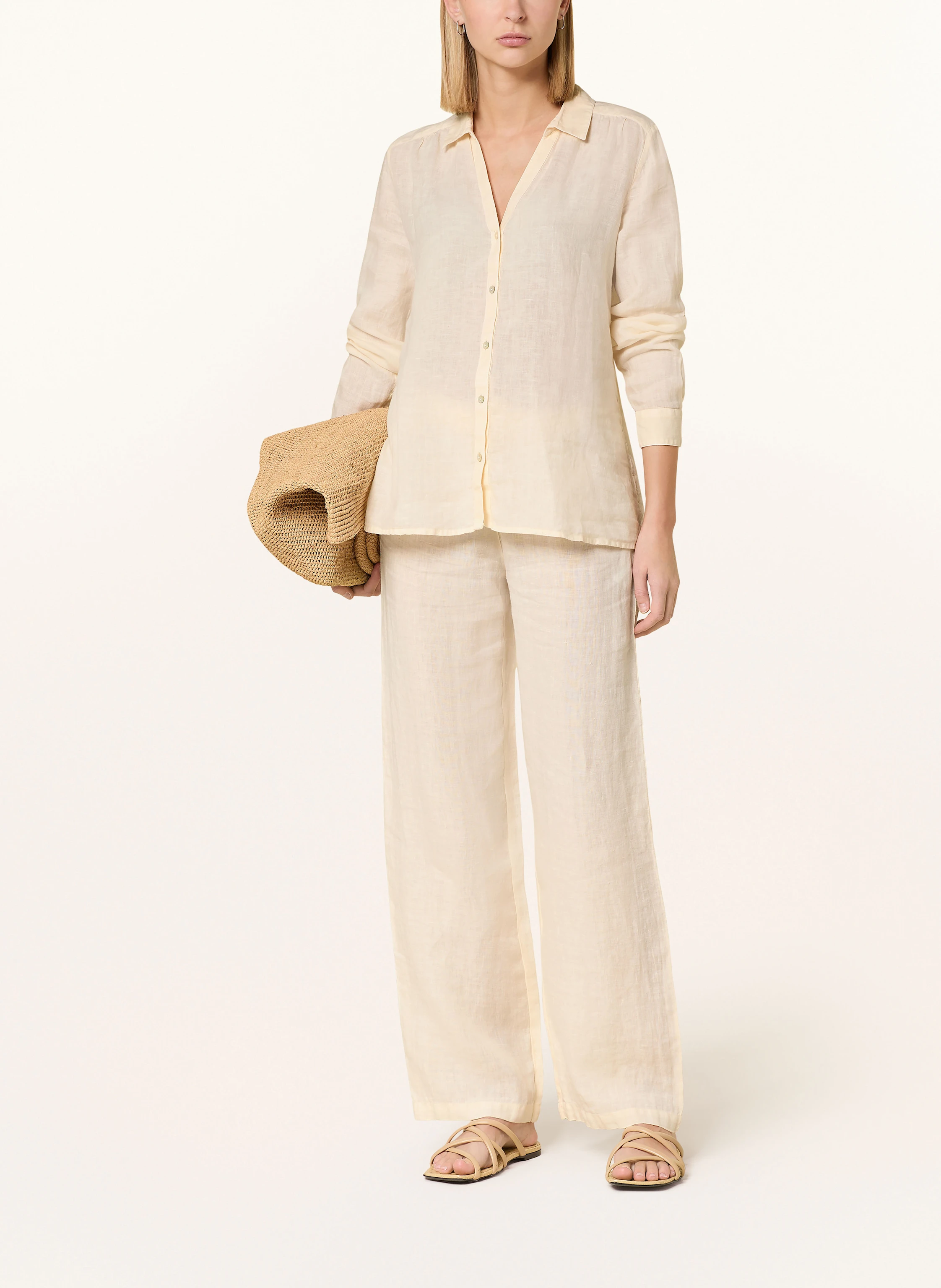 120%lino Marlenehose aus Leinen