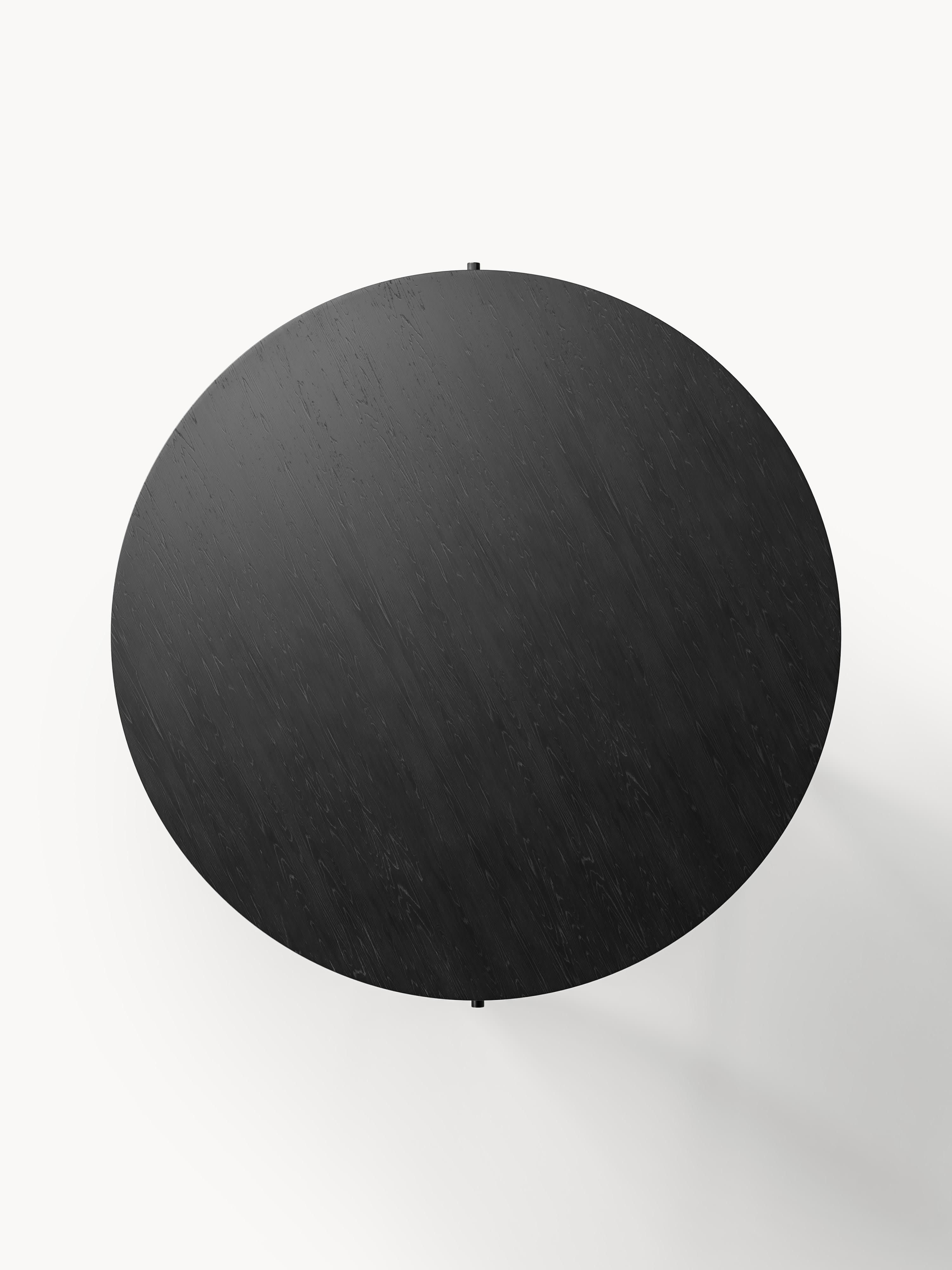 Ronde eettafel Calary met opbergruimte, in verschillende formaten