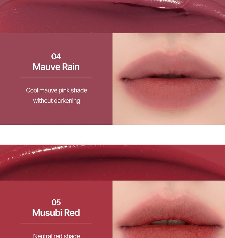 nuse - Mousse Liptual - 6 Kleuren