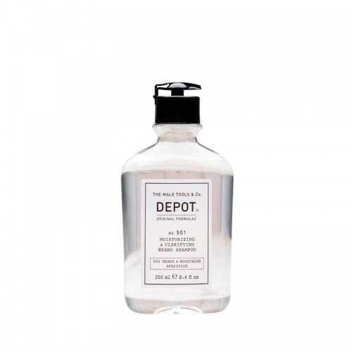Depot Nº 501 Moisturizing & Clarifying Beard Shampoo 250ml