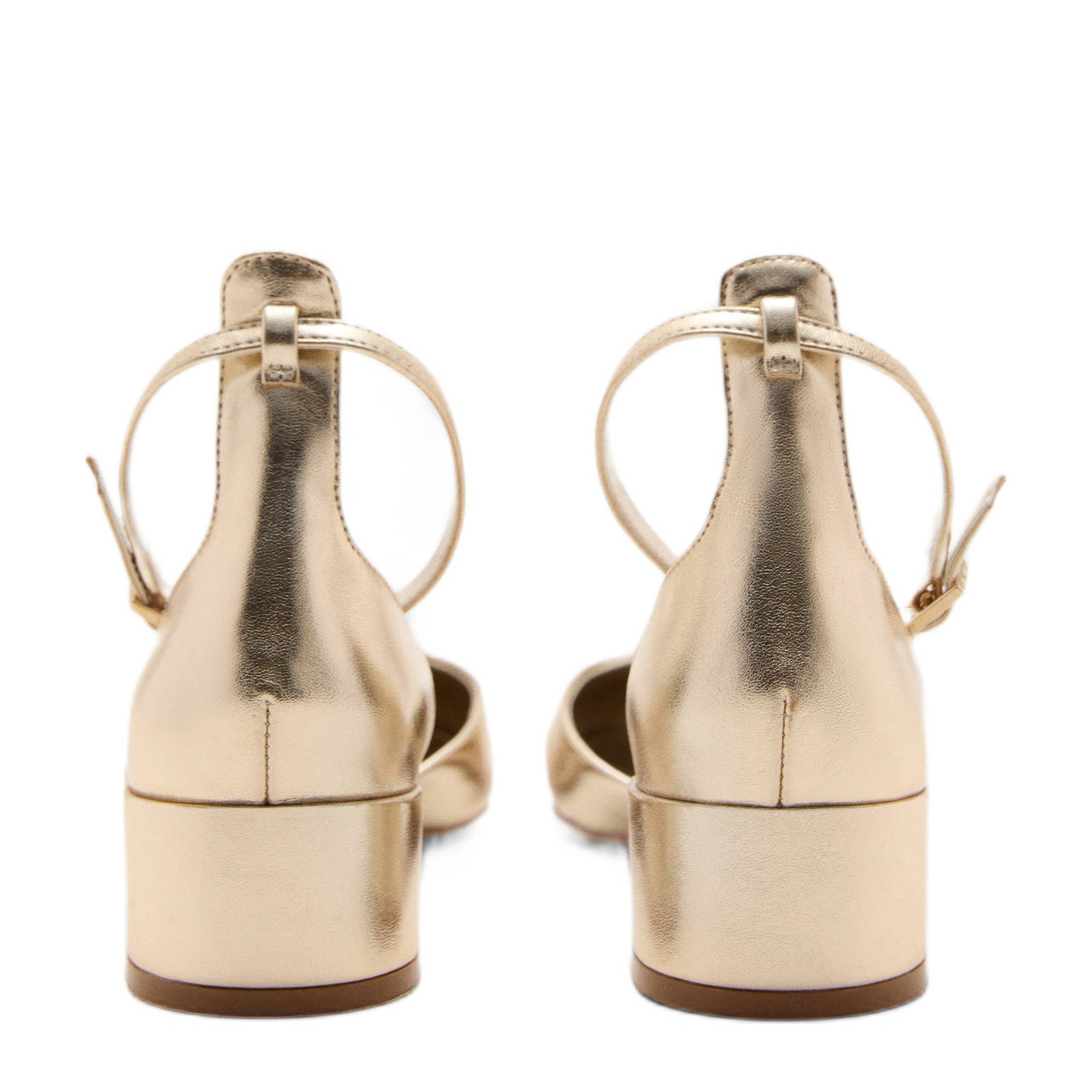 Mango pumps goud