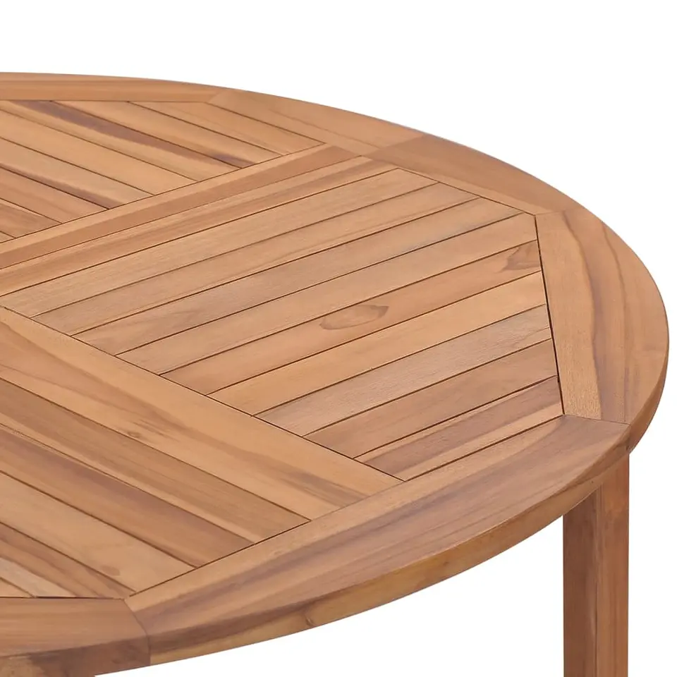 vidaXL - Tuintafel - Bruin - Hout
