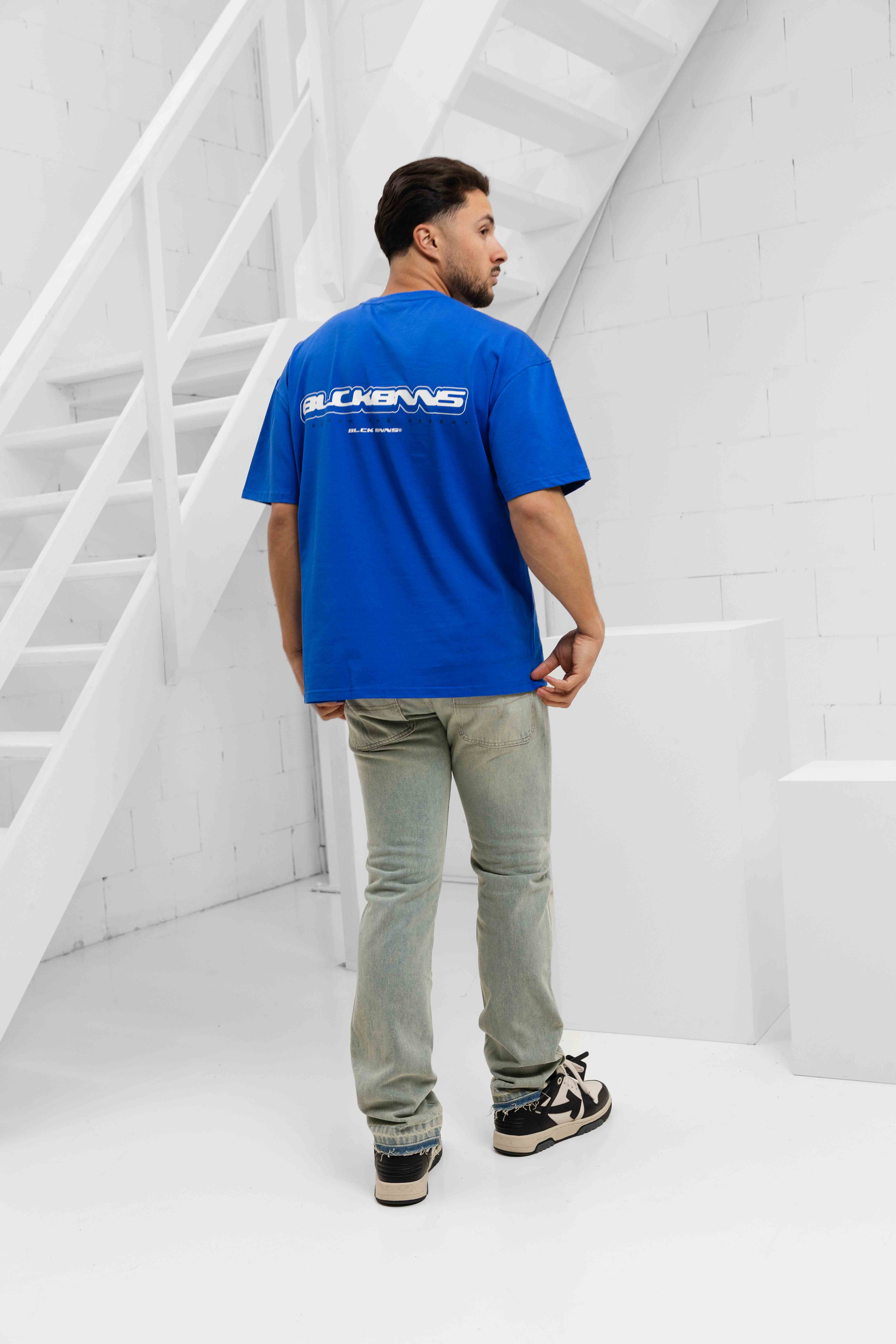 Black Bananas TTD T-Shirt Heren Blauw