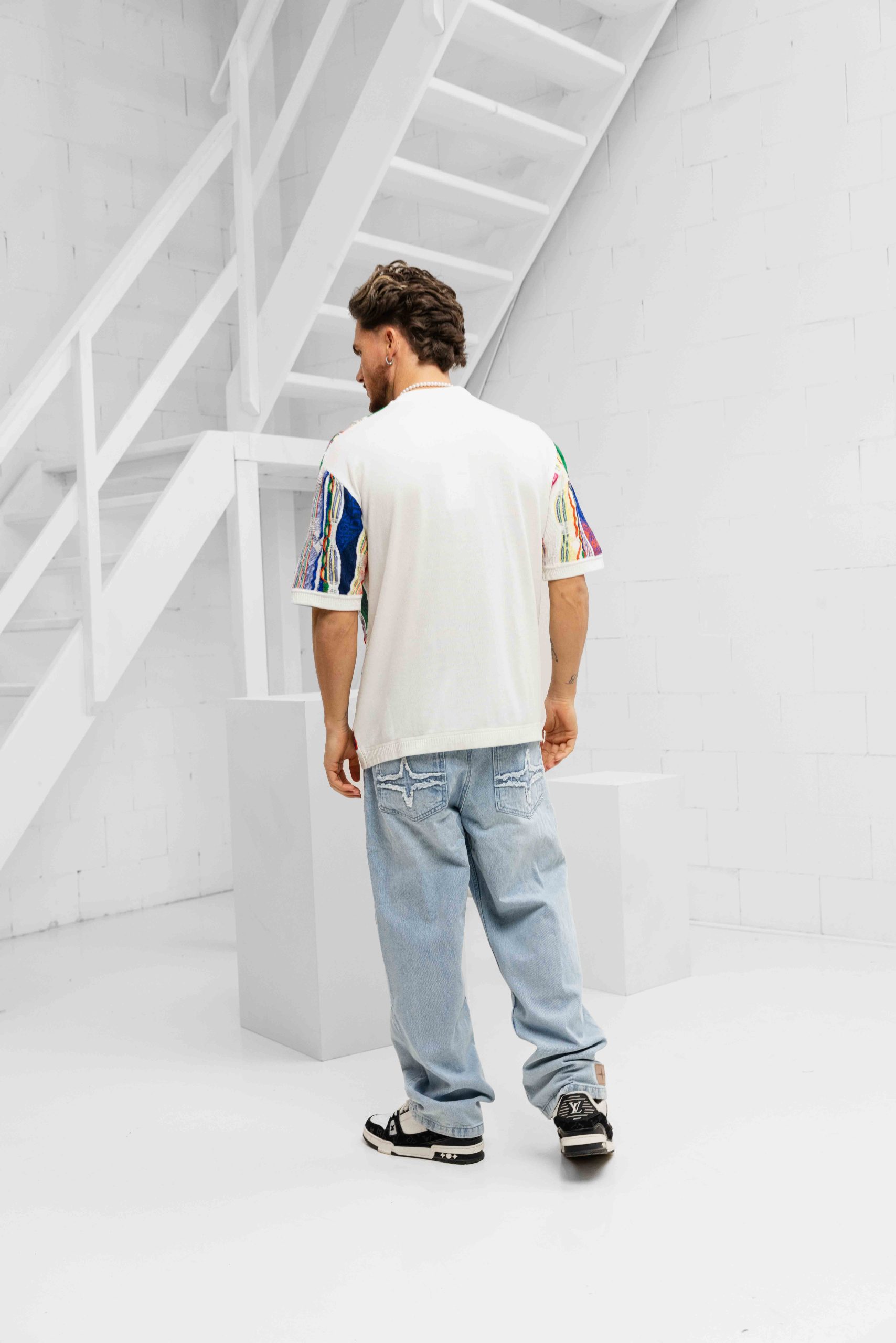 Carlo Colucci C9650 591 Crewneck T-Shirt Heren