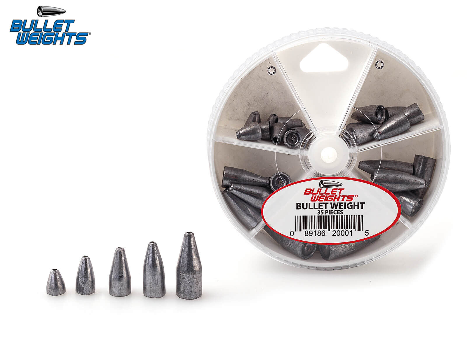 Bullet Weights - Blei - 35 Teile