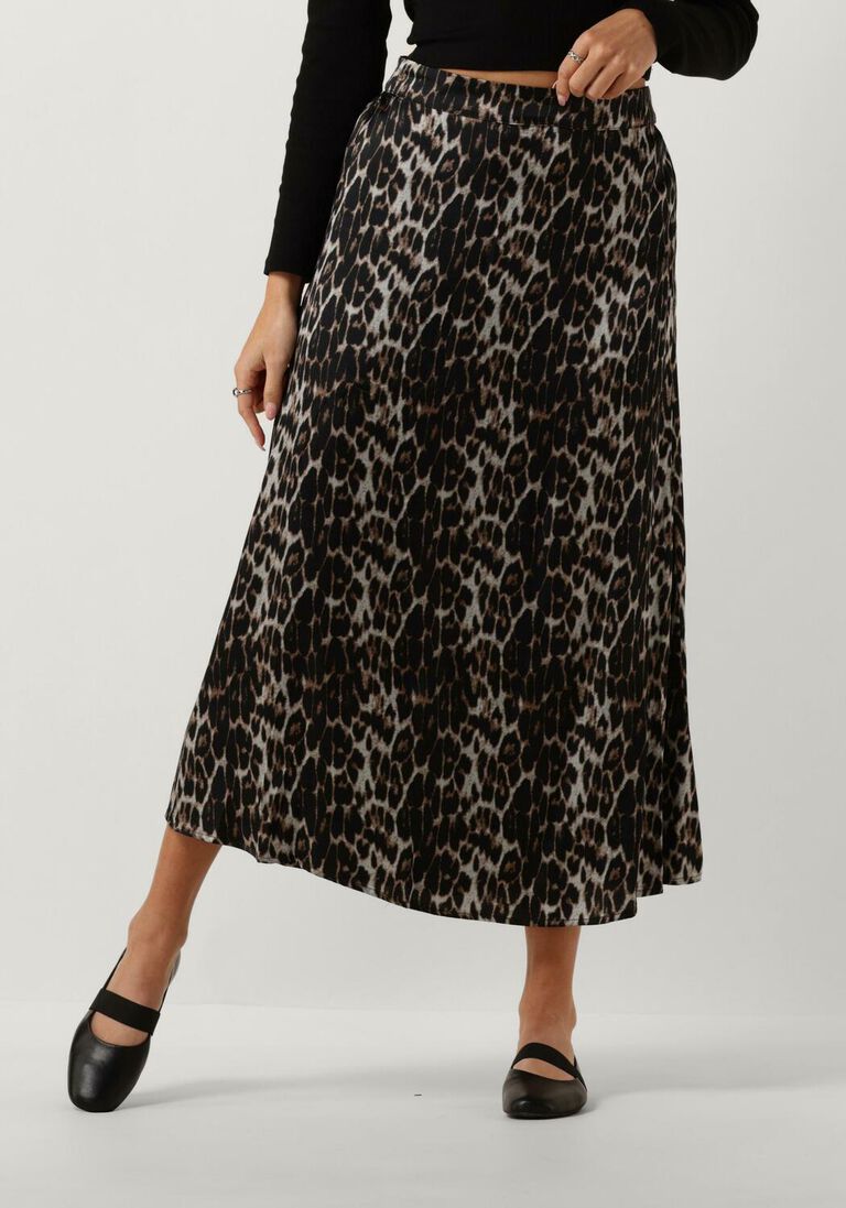 CO\\'COUTURE leopard co'couture midirok leo leo skirt