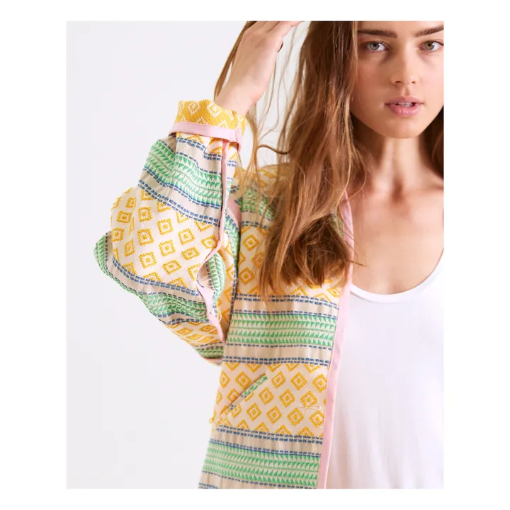 Sacrécoeur Veste Daria Jacquard | Jaune