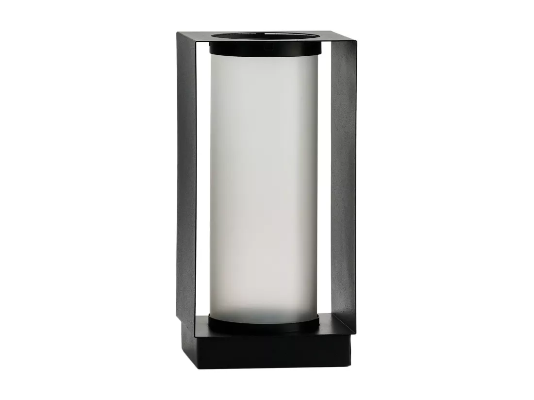 Bougeoir Abis Noir Moyen 30 x 12.5 x 14.5