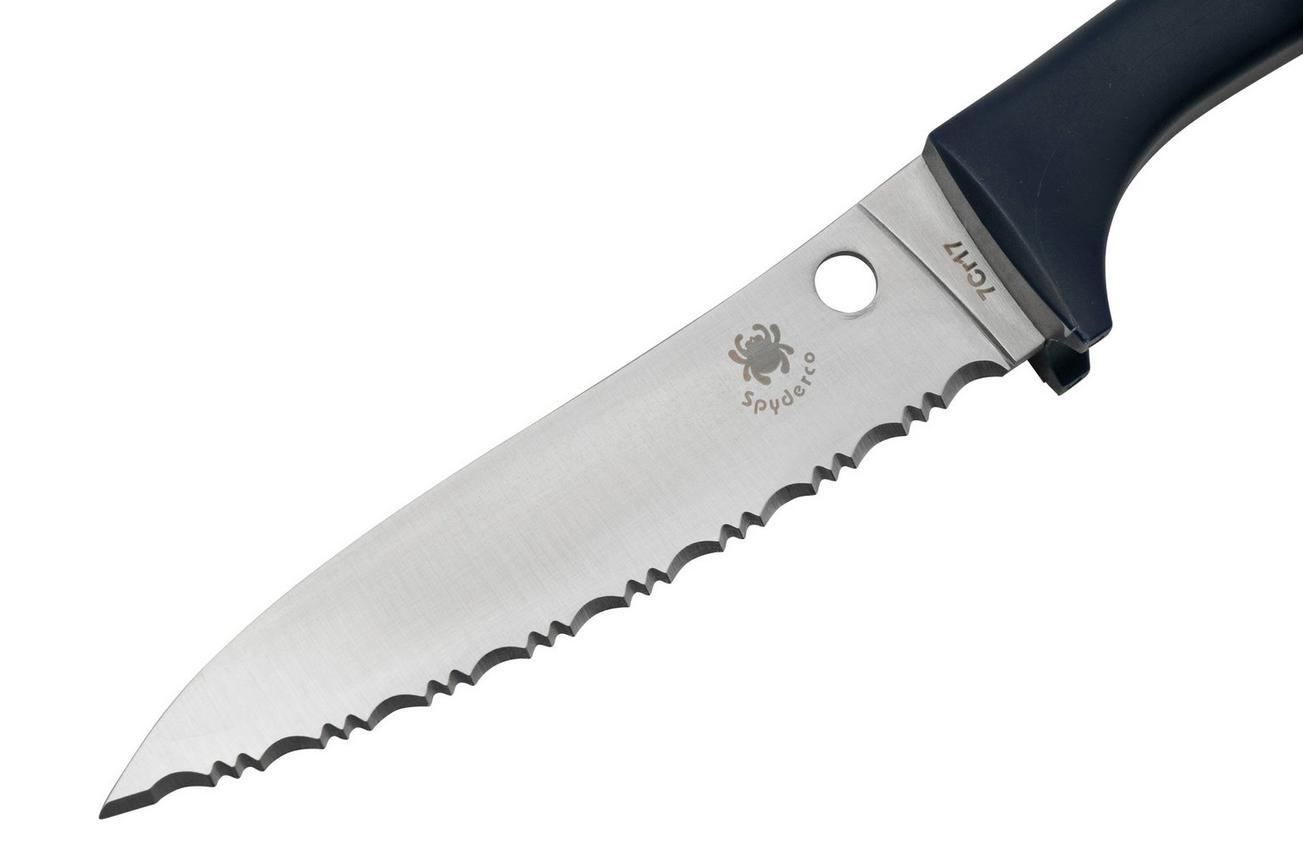 Spyderco Counter Critter K21SPR, Purple, gekarteld universeel mes