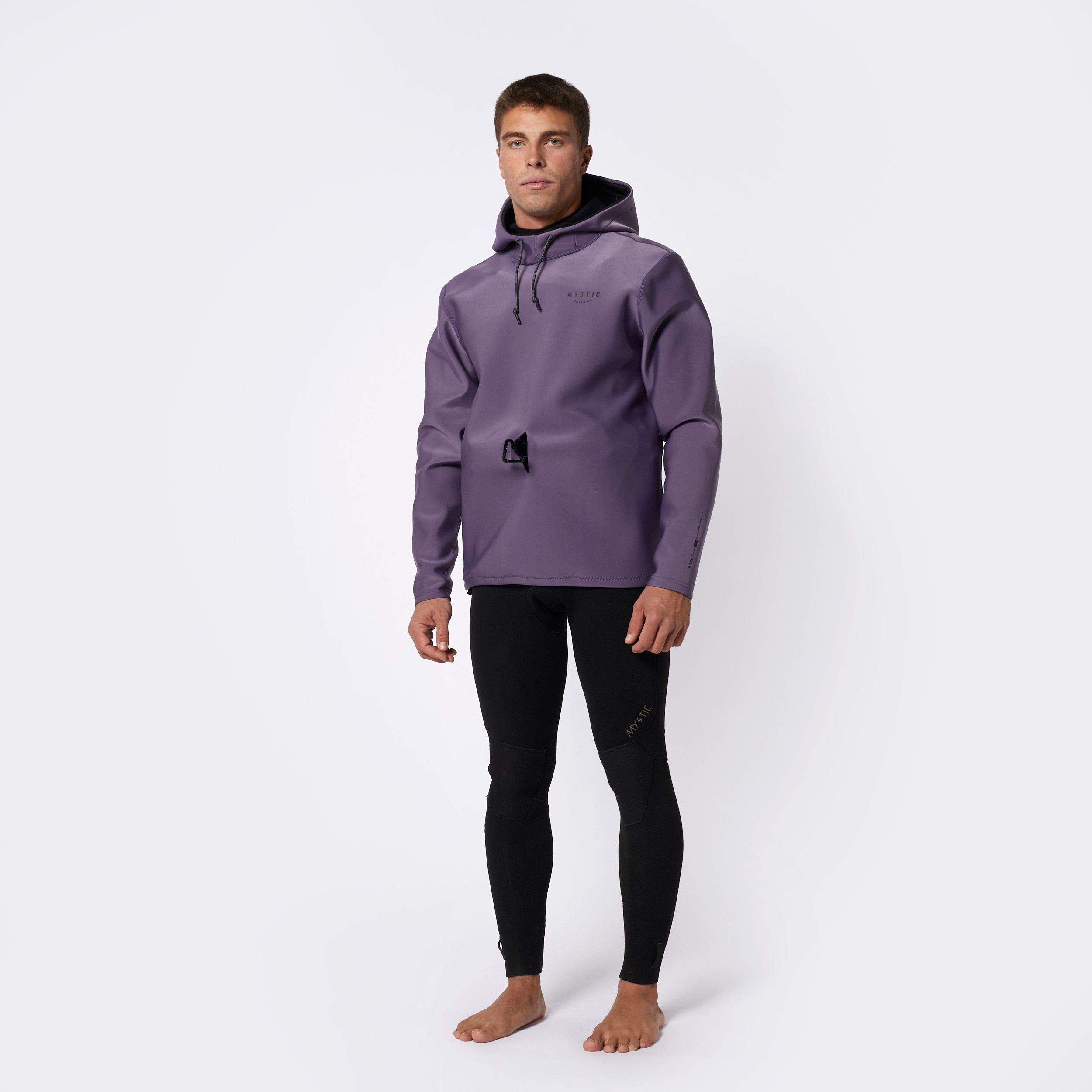 Mystic Haze Neoprene Hoodie 2mm Black