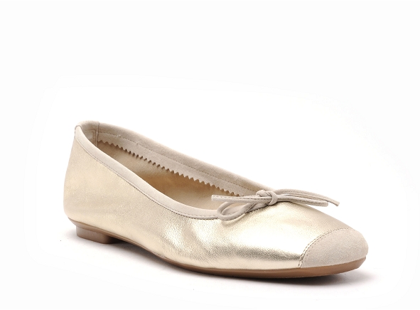 Reqins ballerines femme harmonie eclat or