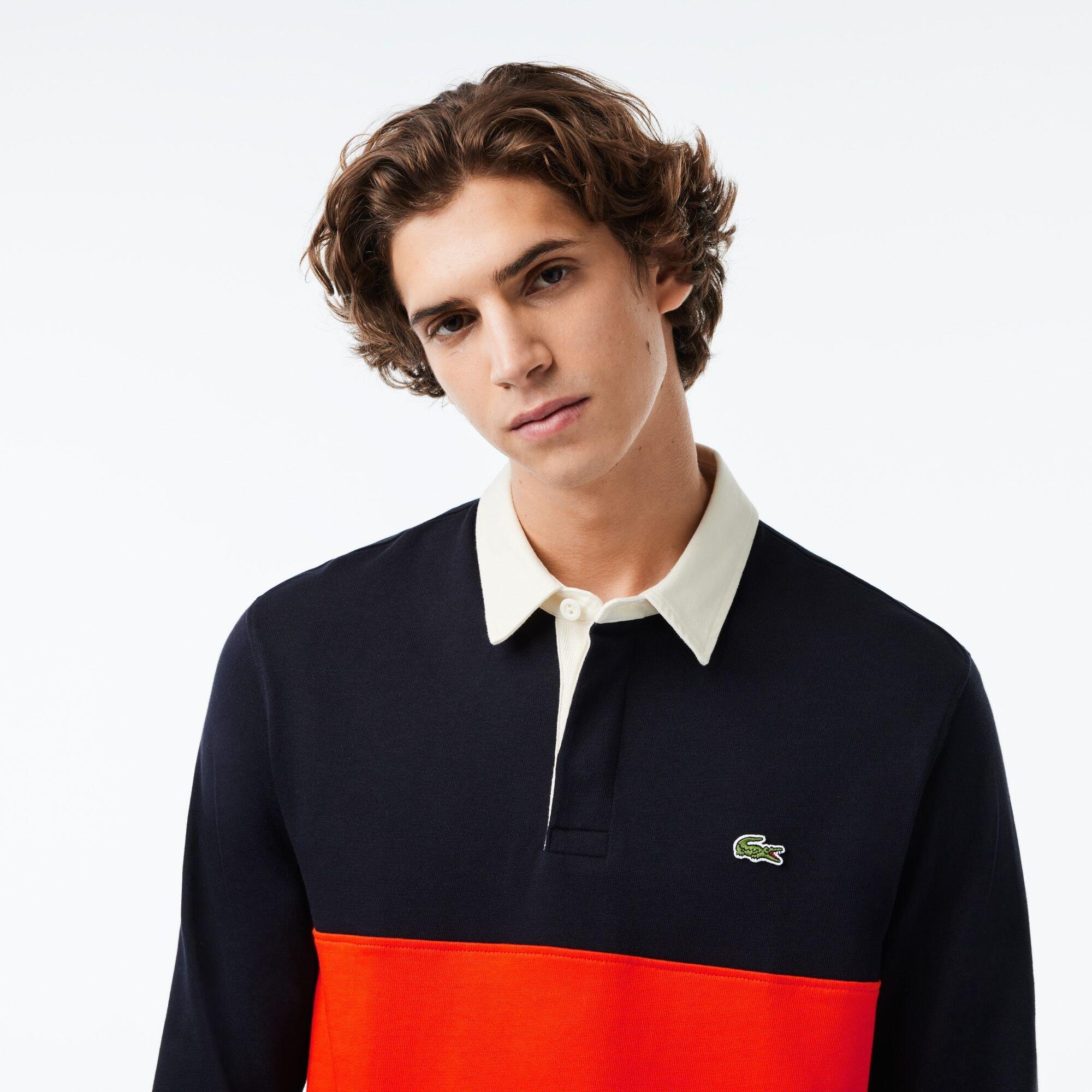 Lacoste Colourblock Rugby Polo Shirt