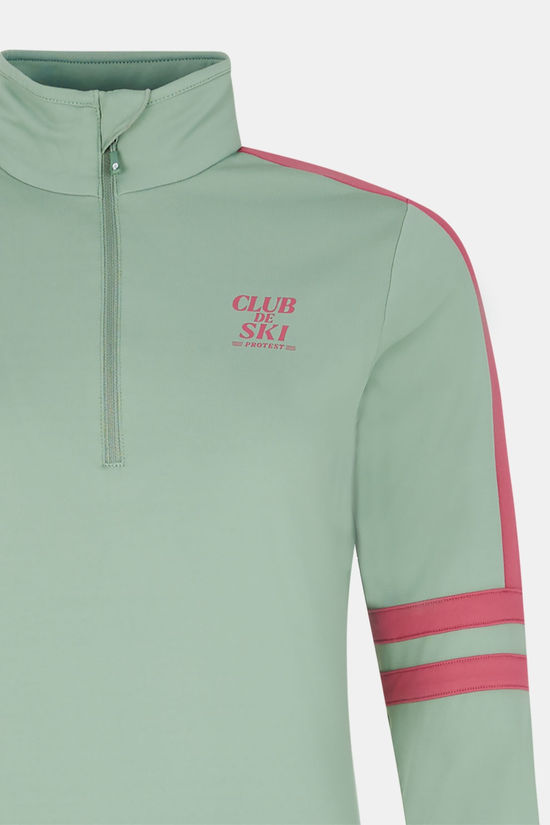 Protest Protest Prtprue 1/4 Zip Fleecetrui Dames