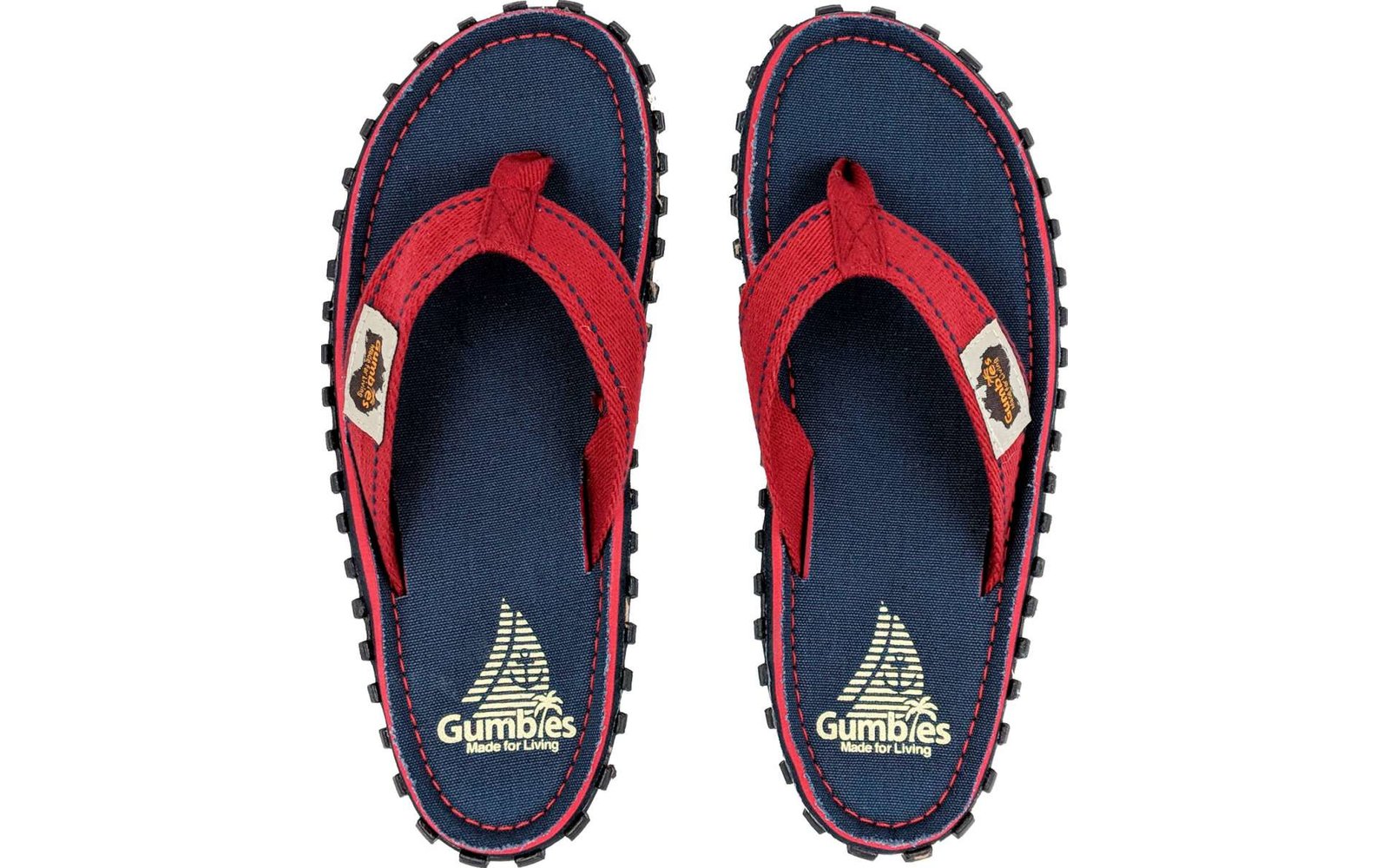 Gumbies Navy Coast Zehenstegsandale