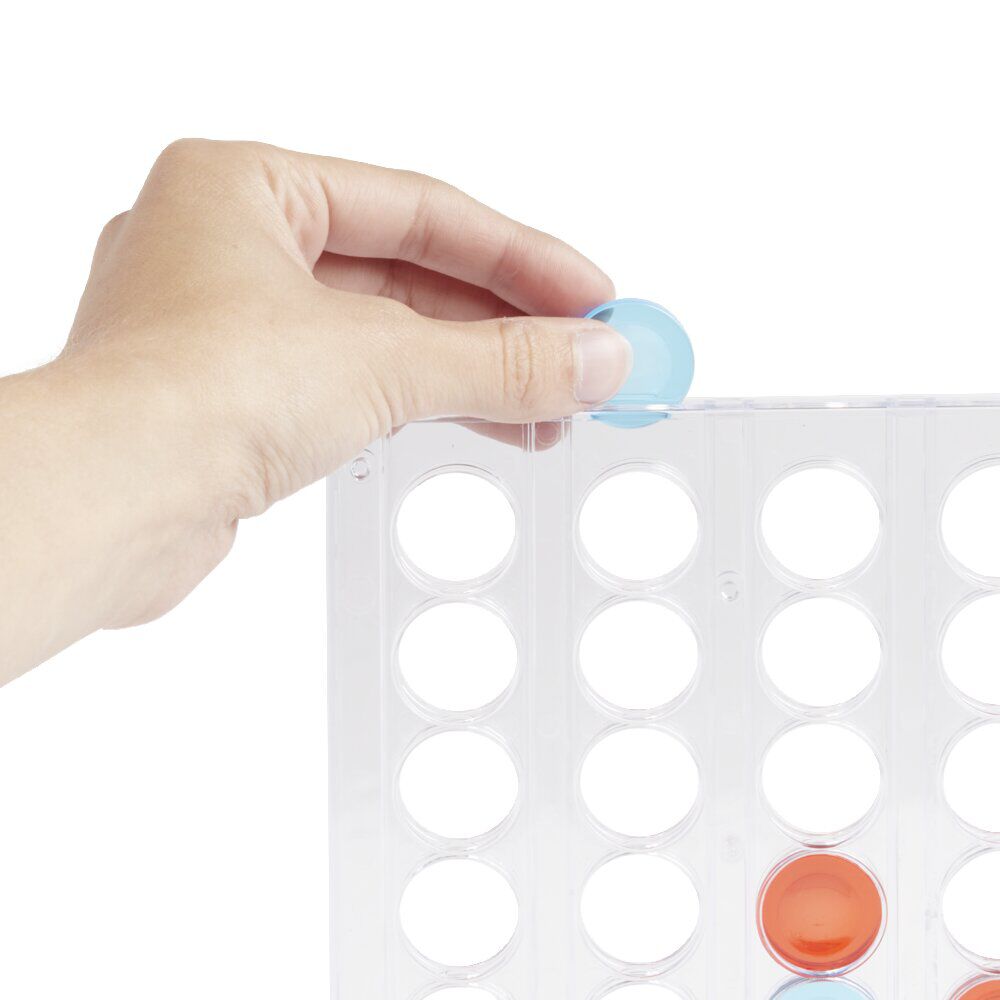Jeu 4 d'affilés transparent