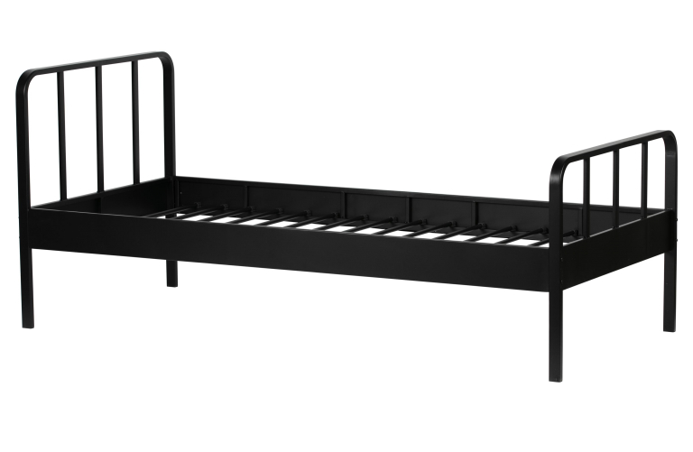 WOOOD Mees bed 90x200 zwart