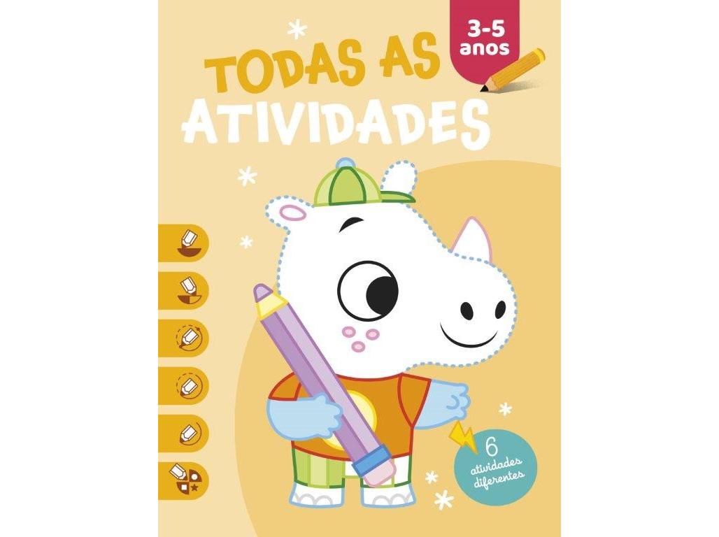 LIVRO TODAS AS ATIVIDADES 3-5 ANOS LARANJA