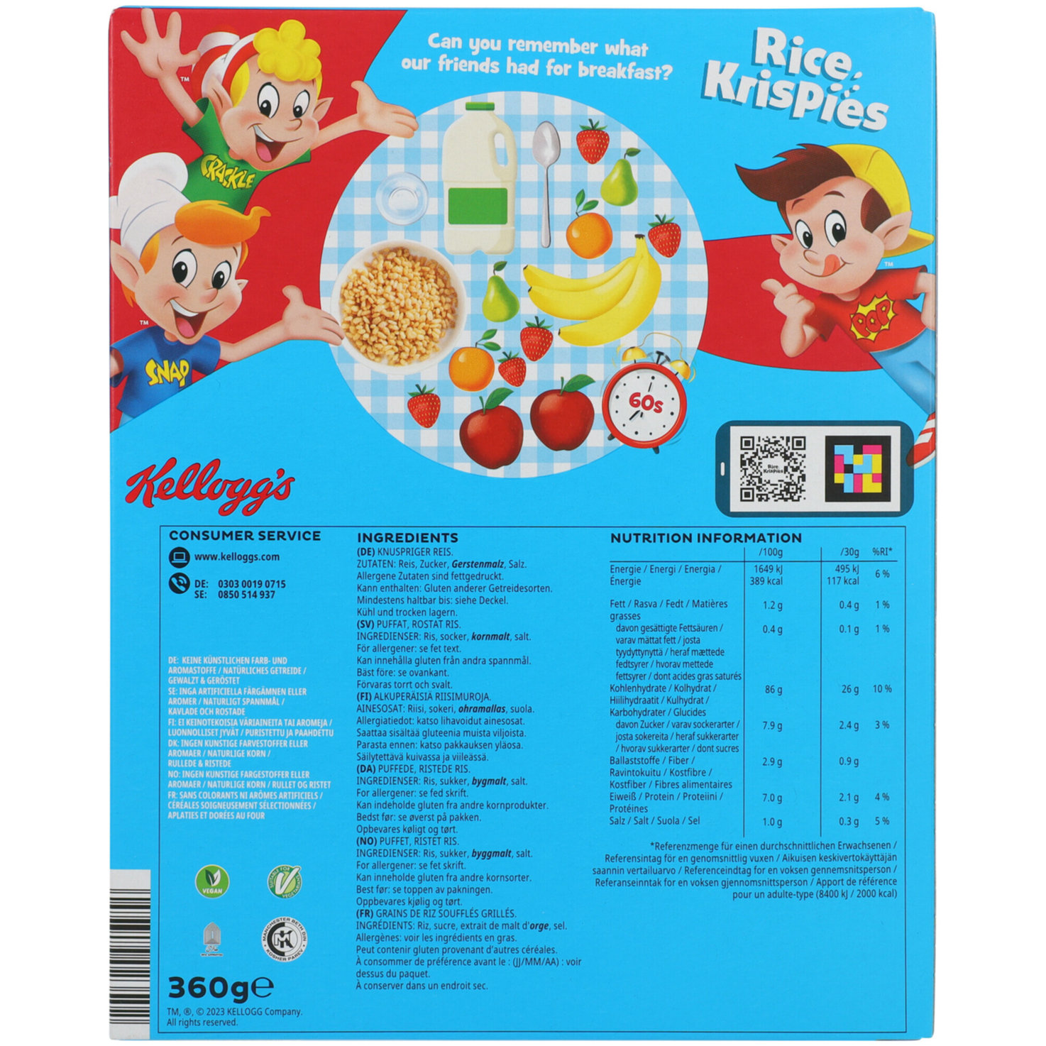Kellogg's Rice Krispies 360G