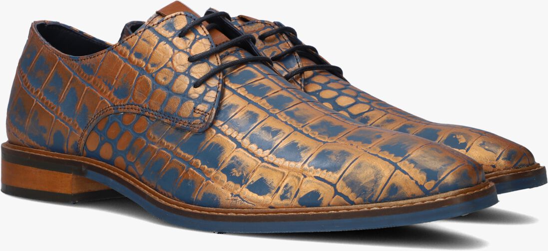 MAZZELTOV cognac mazzeltov nette schoenen 3973