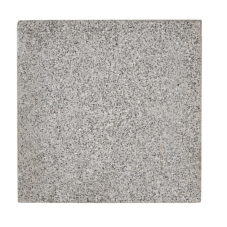 Dalle grenaillée Lagos grise 40 x 40 cm, ép.4 cm