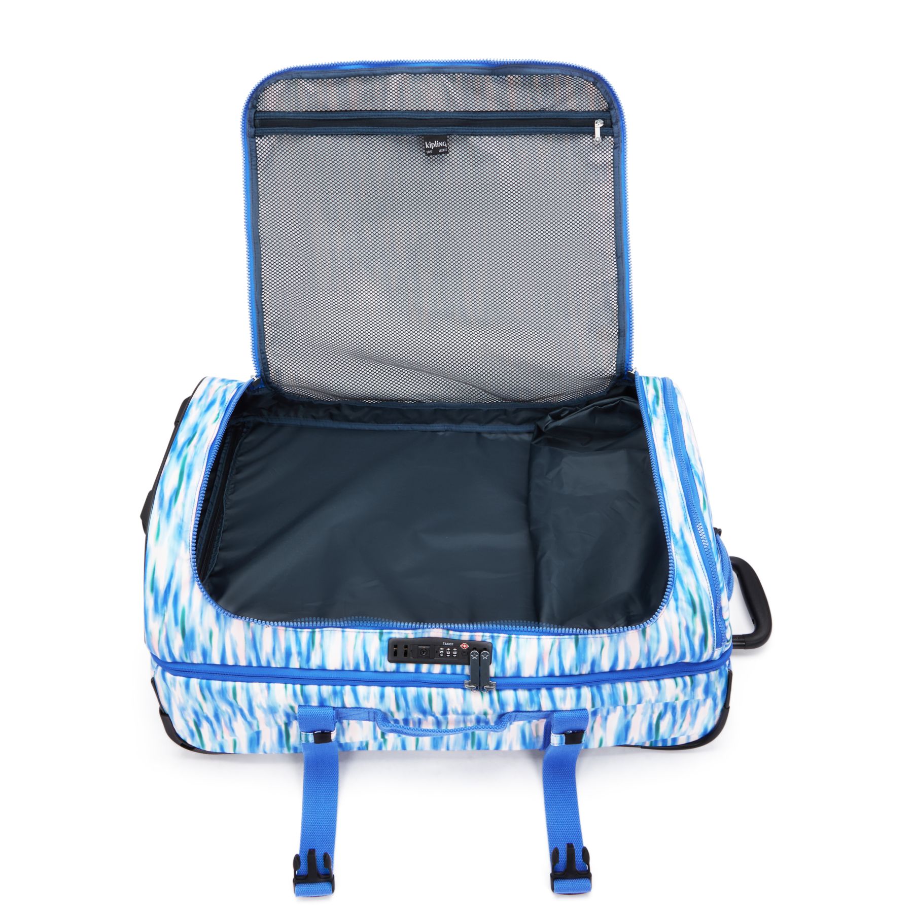 AVIANA M Valise à roulettes de taille moyenne avec sangles ajustables - Diluted Blue
