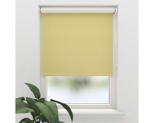 Soluna verduisterend rolgordijn V19, effen geel, 60x190 cm