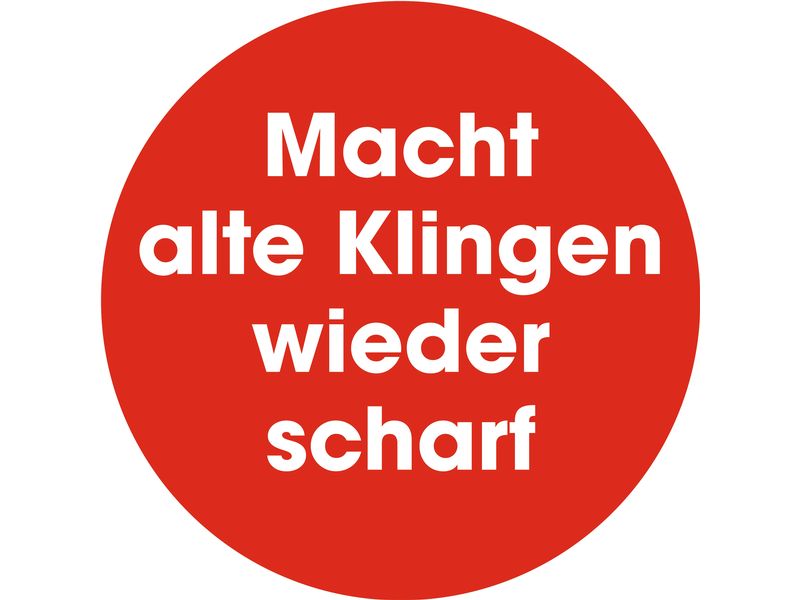 GOURMETmaxx Messerschärfer 6.4 cm, Anthrazit/Schwarz Der Schärfer für Messer