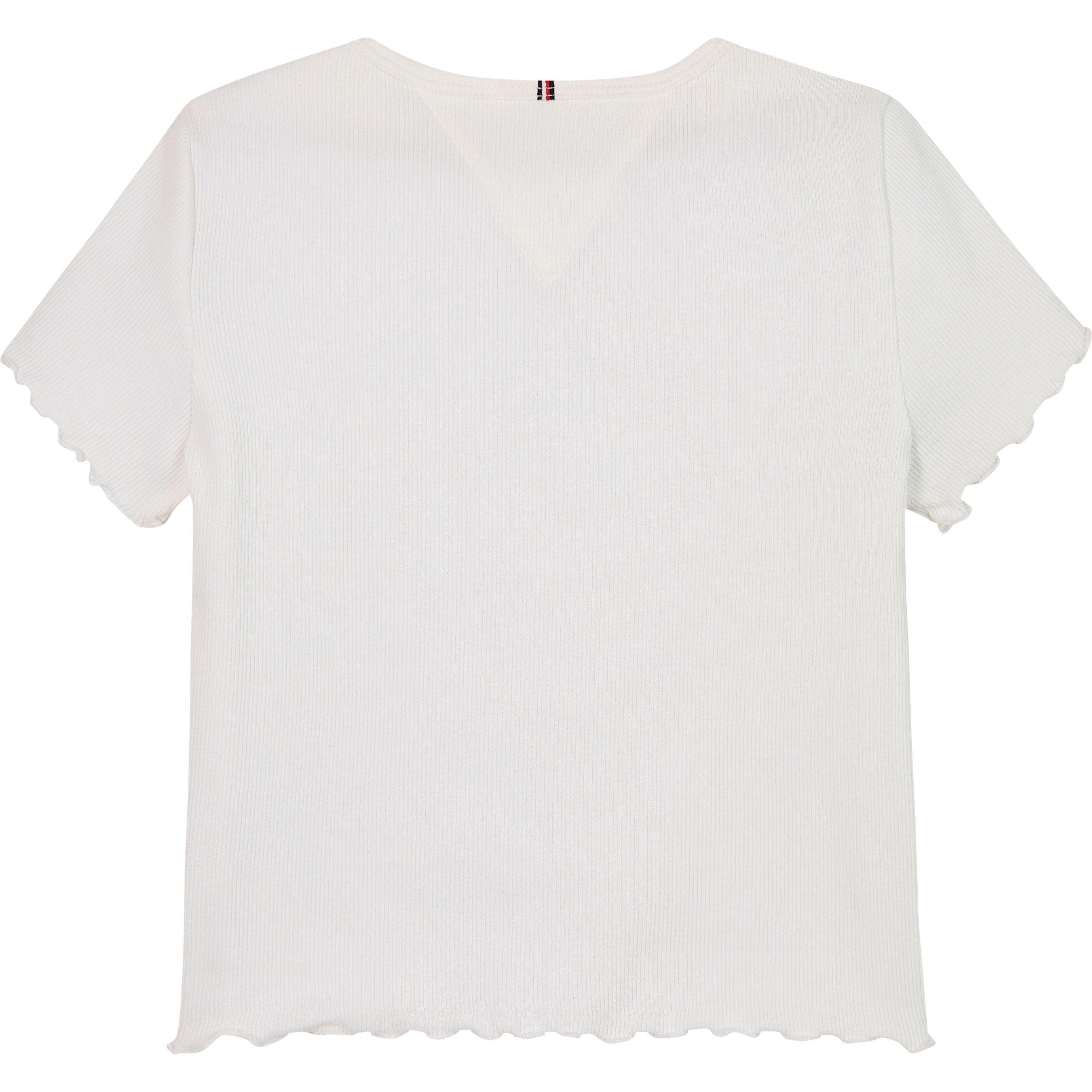 Tommy Hilfiger Ribbed T Shirt Juniors
